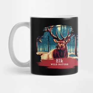 Elk - WILD NATURE - ELK -5 Mug